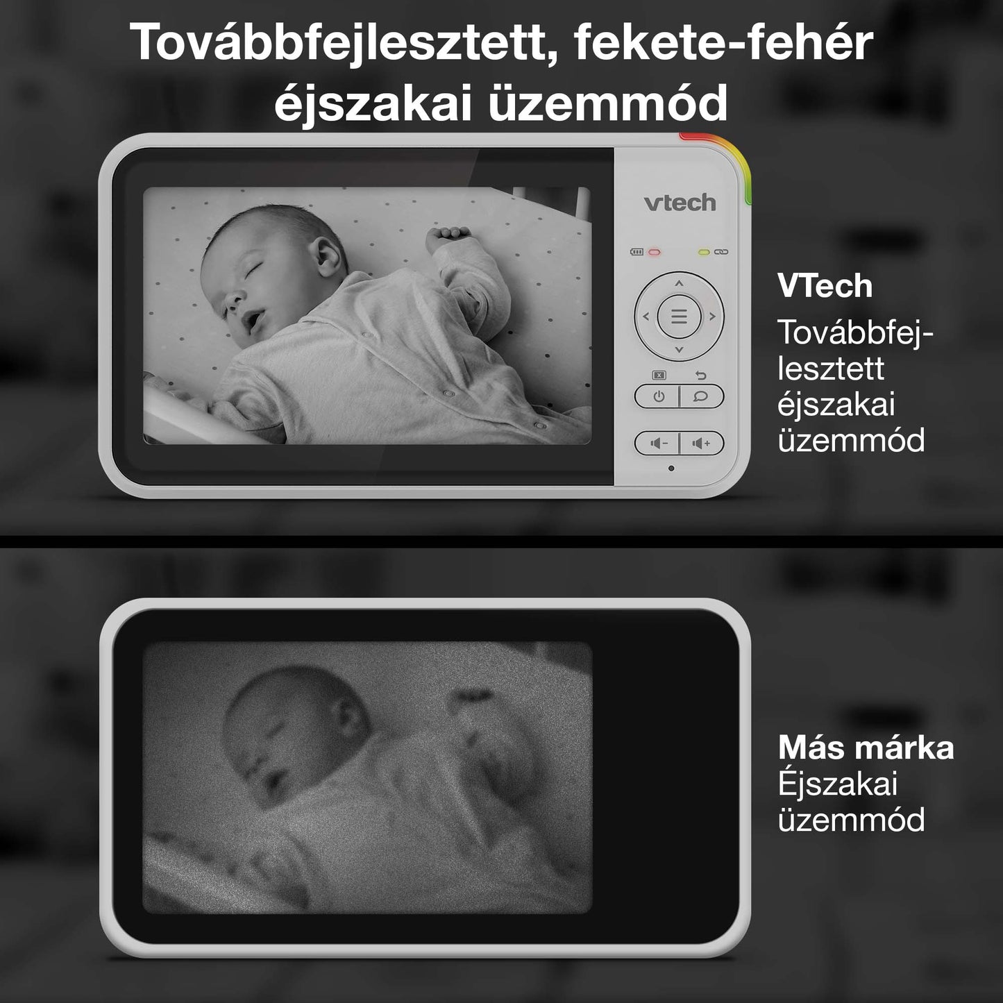 Vtech VM5367 Pan & Tilt kamerás bébiőr