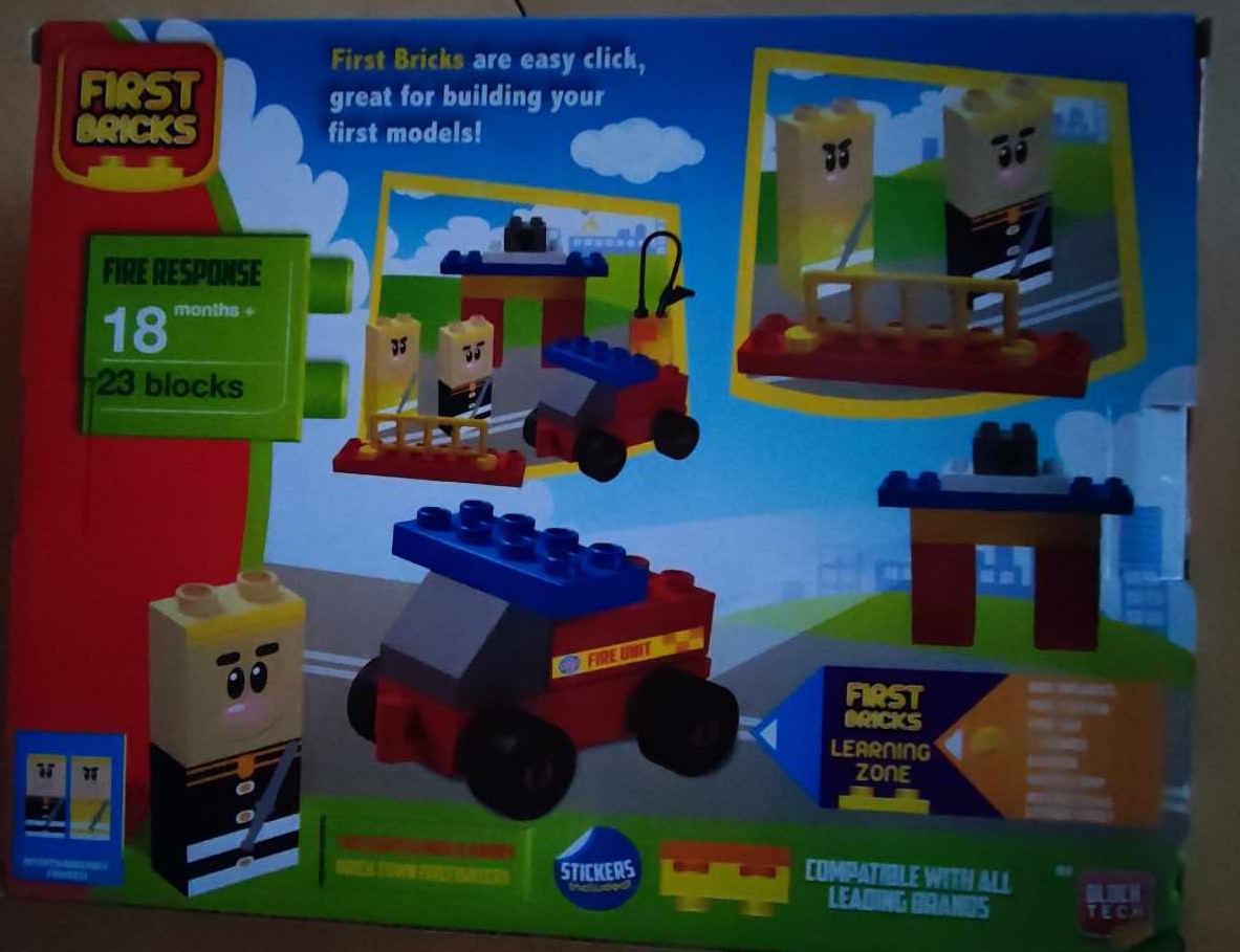 First Bricks Fire response építőkocka szett