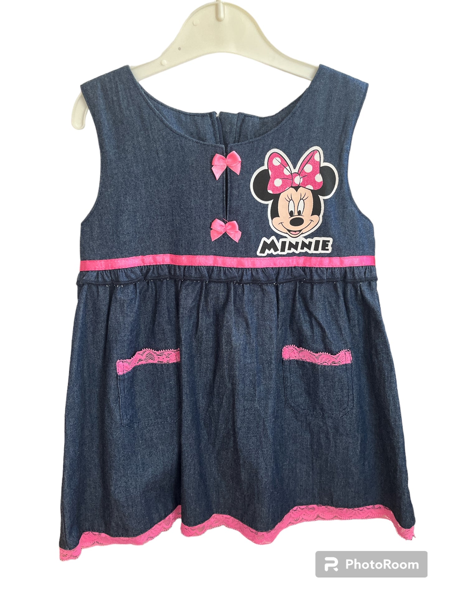 Minnie Mouse farmer hatású nyári ruha