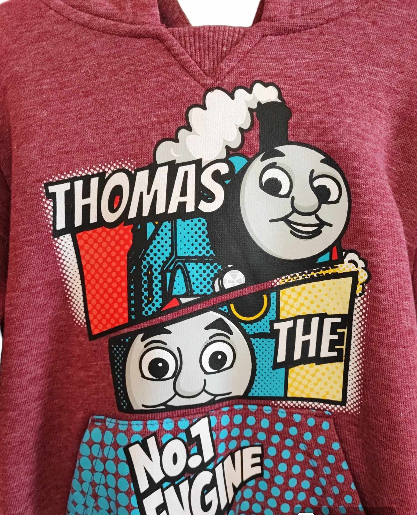 Thomas a gőzmozdony kapucnis pulóver