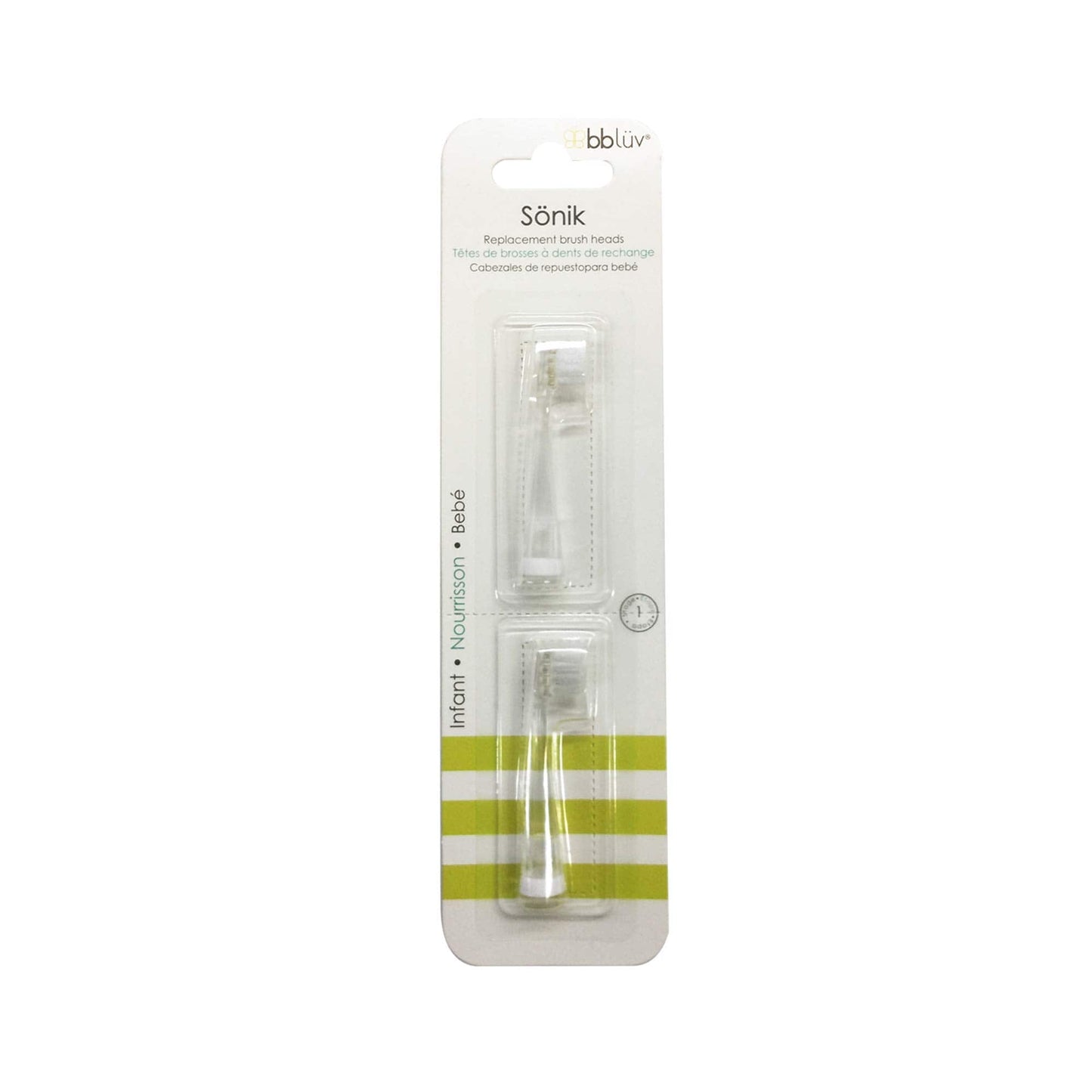 Bblüv Sönik elektromos fogkefe pótfej - BBLOVE | Bababolt és webshop
