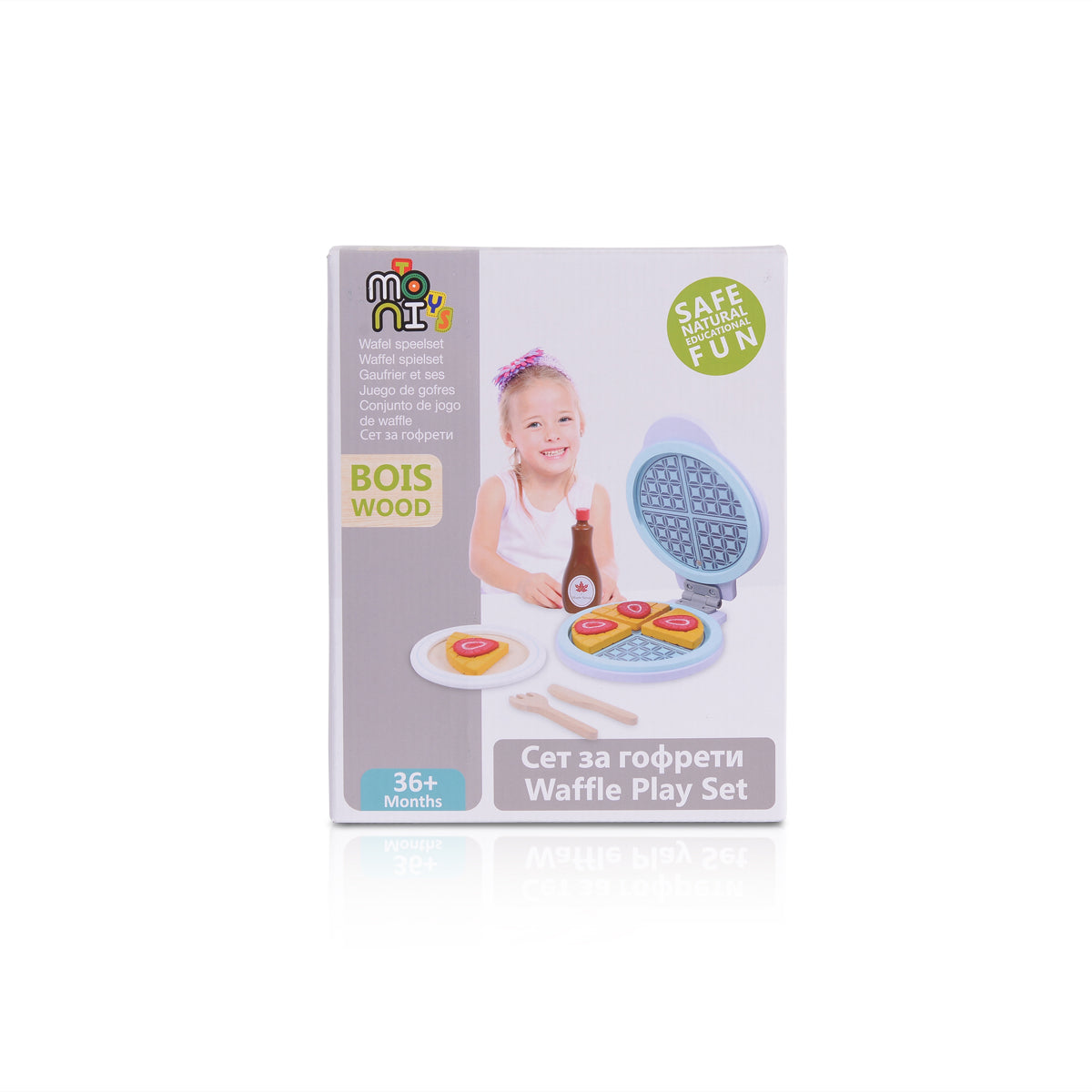 Moni Wooden waffle set - BBLOVE | Bababolt és webshop