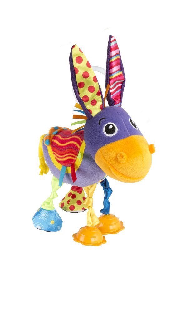 Tomy Lamaze Squeezy a csacsi plüss játék