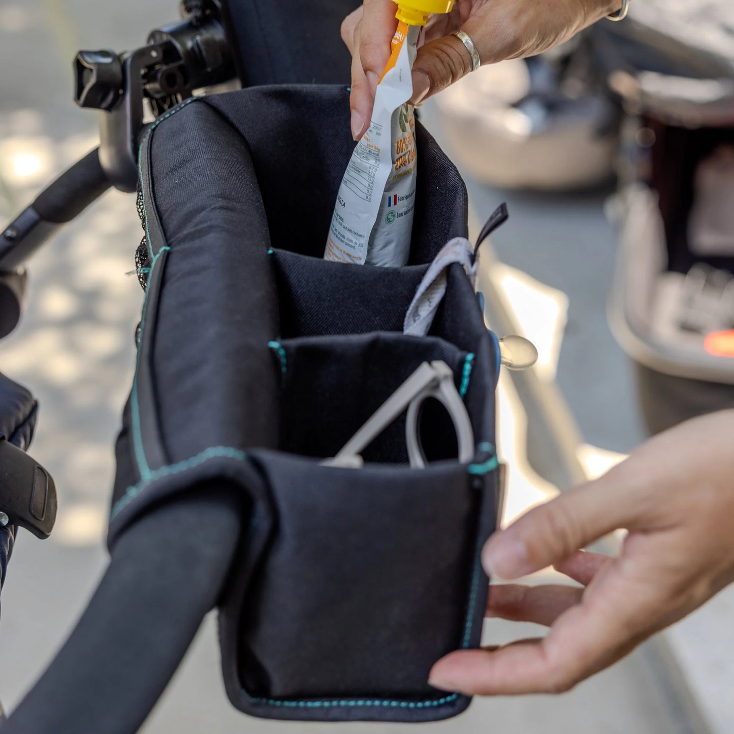 Ezimoov  Snack 2-in-1 babakocsi szervező