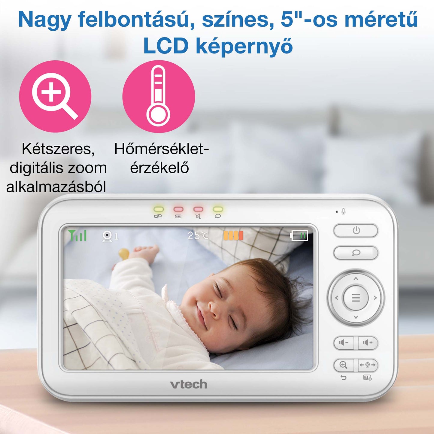 Vtech VM5254 kamerás babaőrző