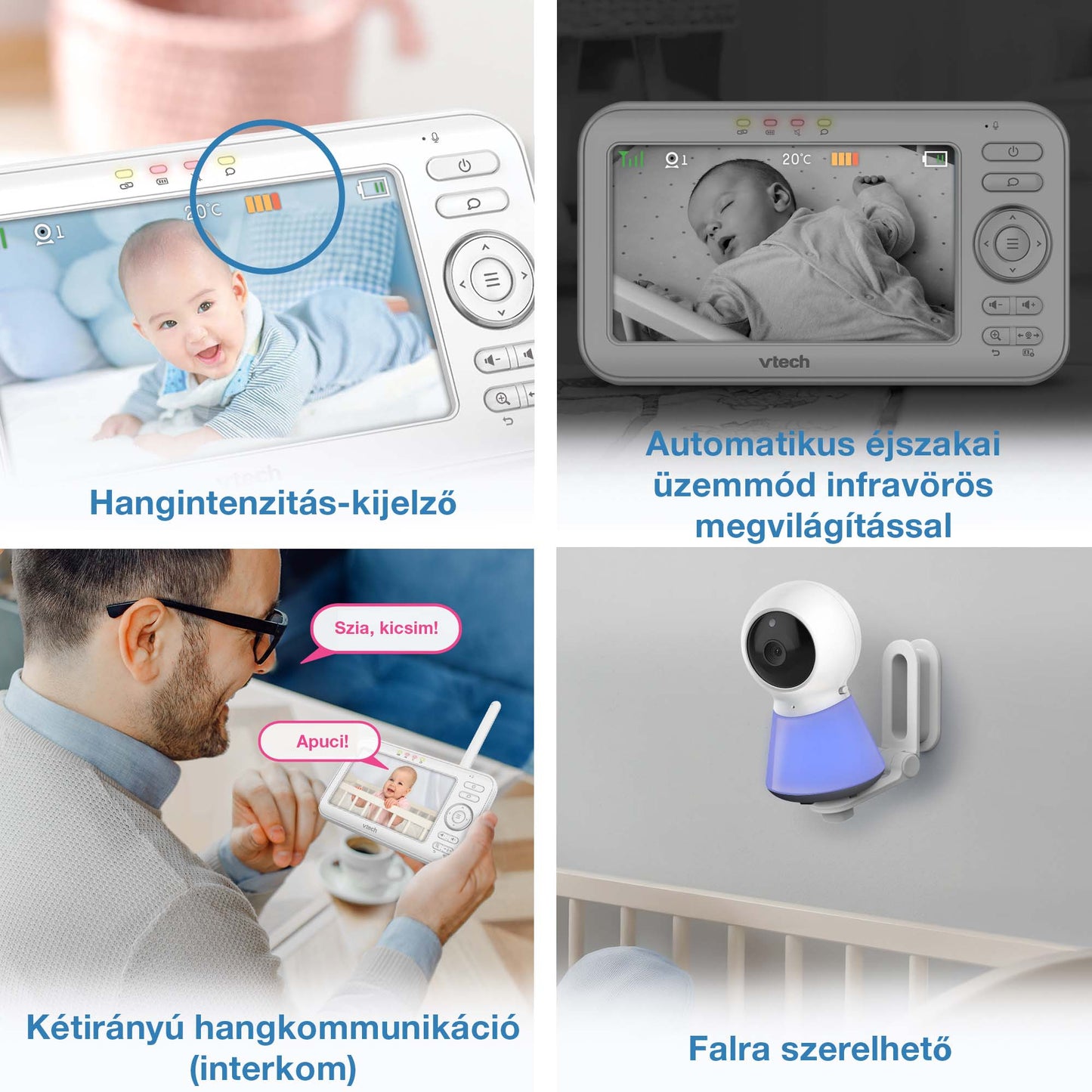 Vtech VM5254 kamerás babaőrző
