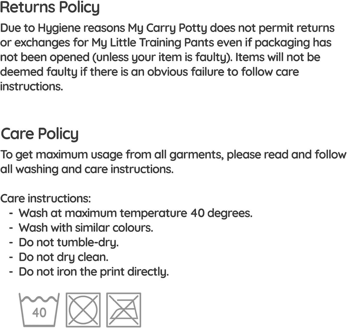 My Carry Potty Training leszoktató bugyi