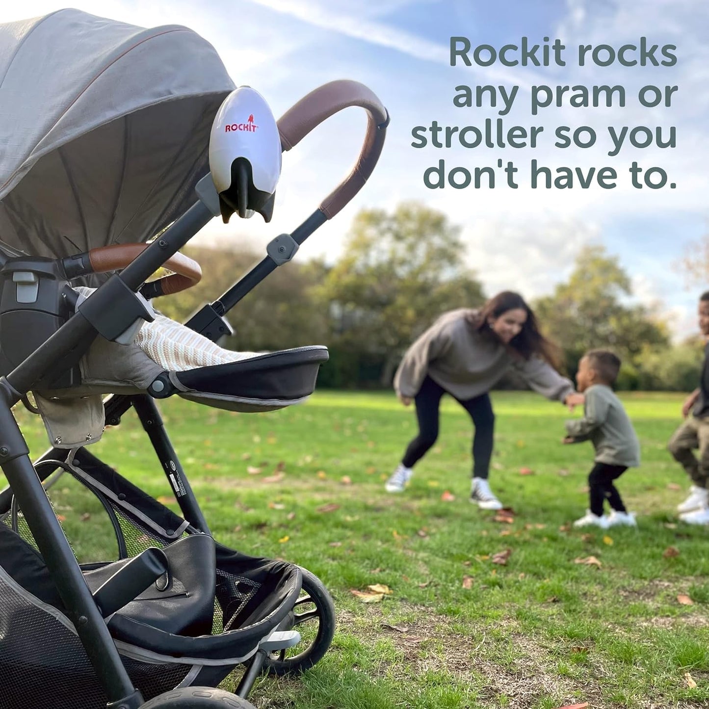 Rockit MK2 Tölthető akkumulátoros babakocsi ringató
