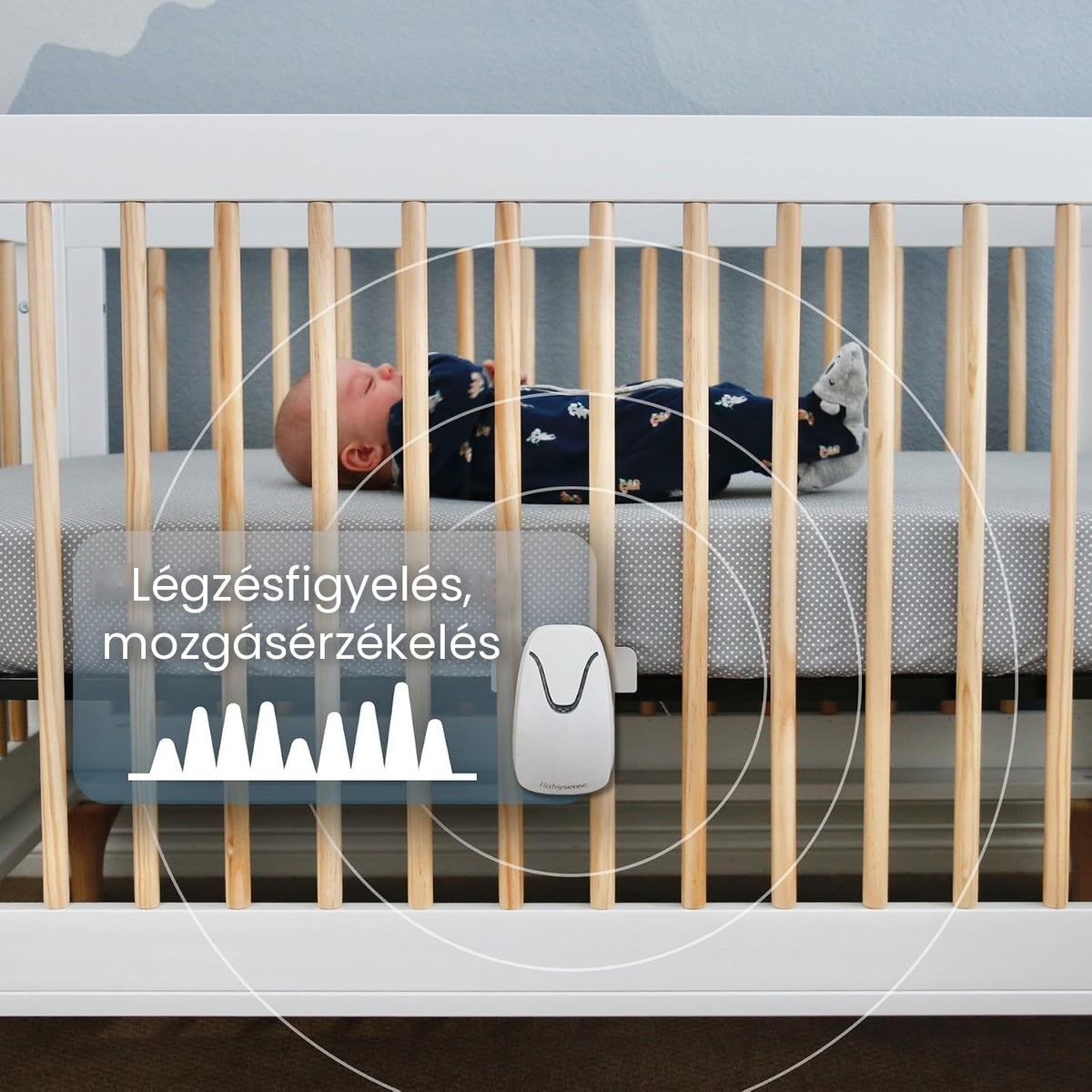 Babysense Compact bundle- légzésfigyelő szett
