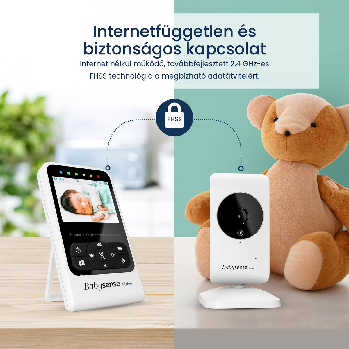Babysense Compact bundle- légzésfigyelő szett