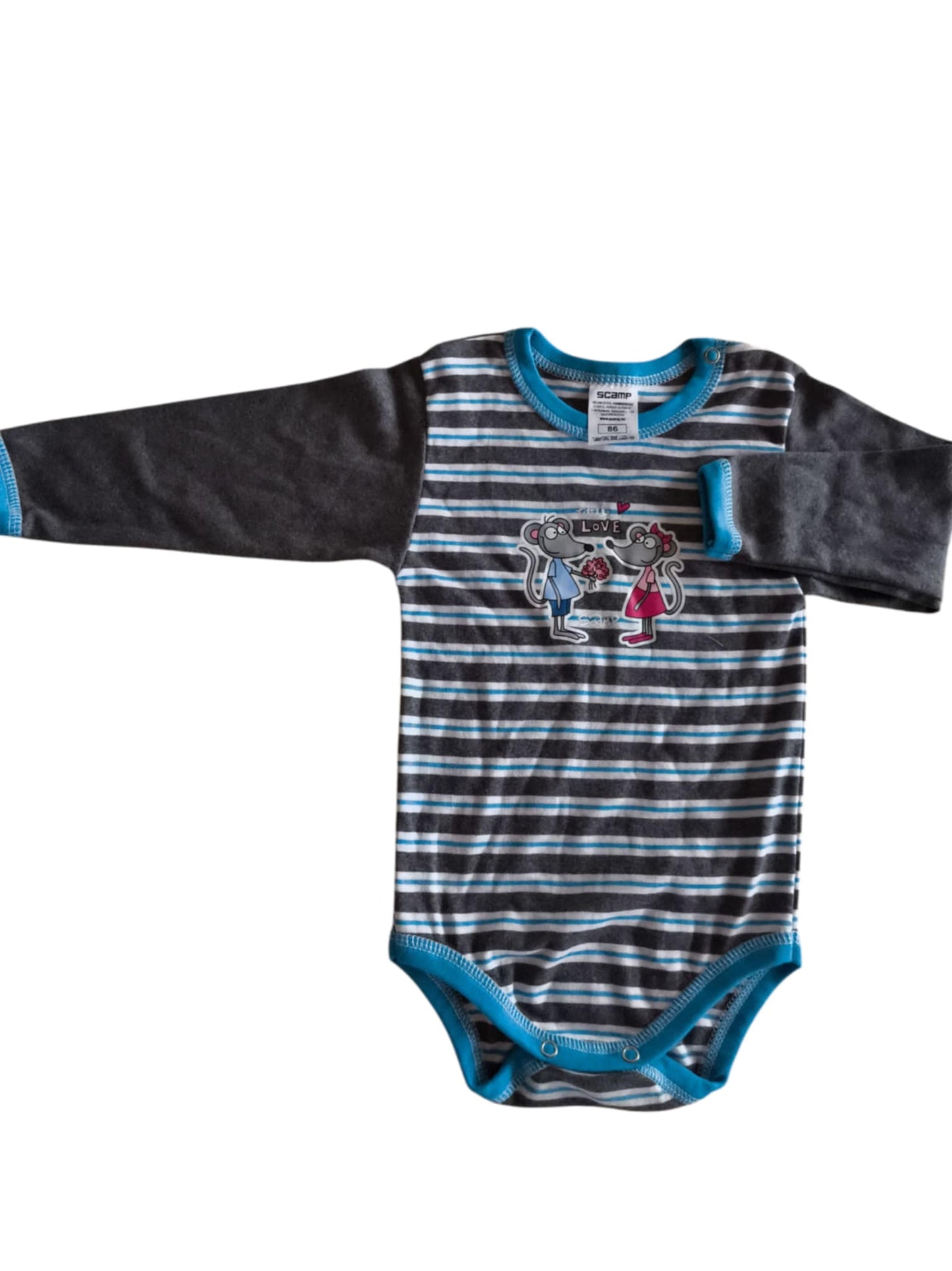 Scamp hosszú ujjú body