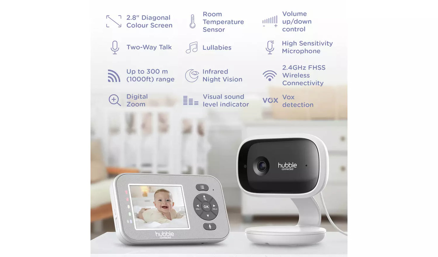 Hubble Explore kamerás babaőrző