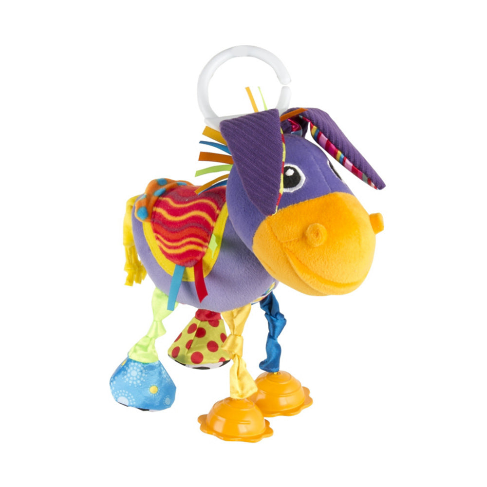 Tomy Lamaze Squeezy a csacsi plüss játék