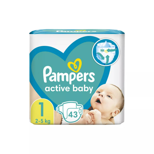 Pampers Active Baby Nadrágpelenka 1-es méret (2-5 kg)