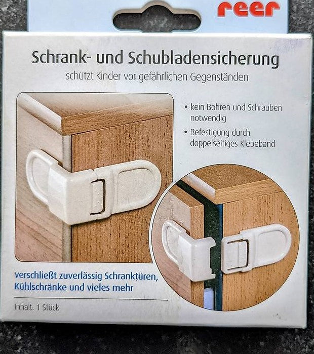 REER Schrank und Schubladensicherung - szekrény és fiókzár