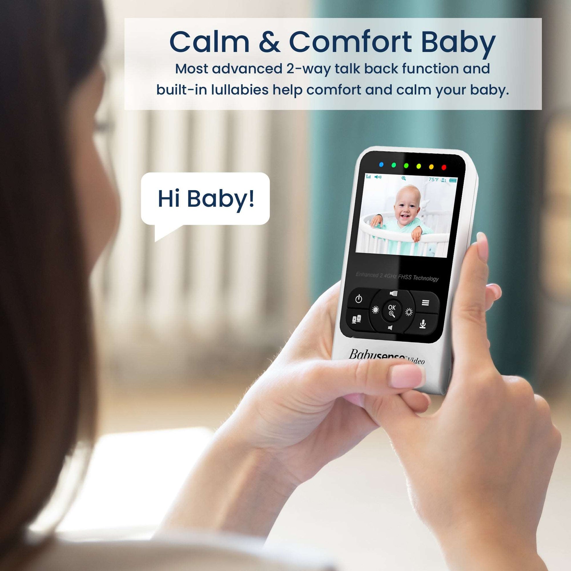 Babysense Compact dupla kamerás babaőrző - BBLOVE | Bababolt és webshop
