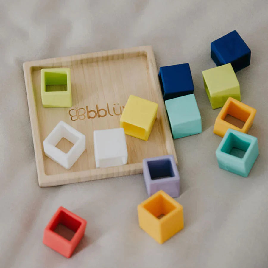 Bblüv Blöx szilikon kocka puzzle - BBLOVE | Bababolt és webshop