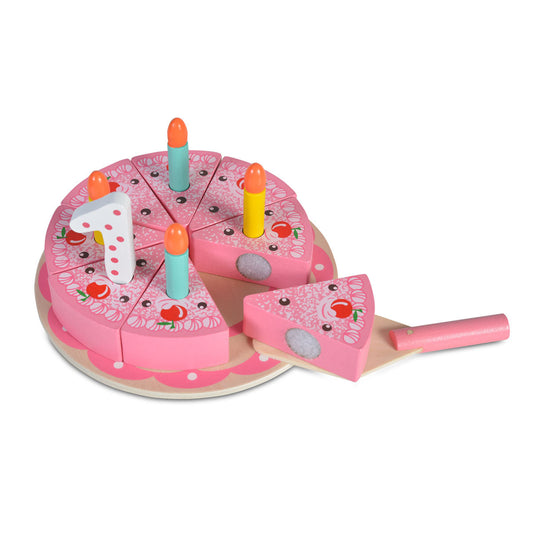 Moni Wooden Birthday cake - BBLOVE | Bababolt és webshop