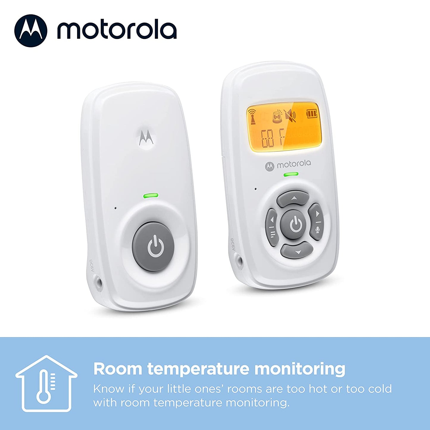 Motorola AM24 audió babaőrző - BBLOVE | Bababolt és webshop