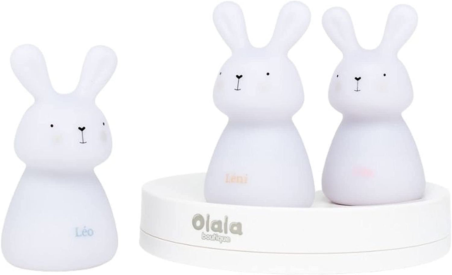 Olala Rabbit Trio éjszakai fény - BBLOVE | Bababolt és webshop