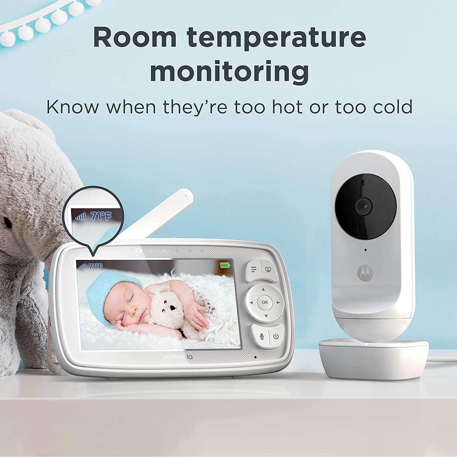 Motorola VM44 kamerás és wifi-s babaőrző - BBLOVE | Bababolt és webshop