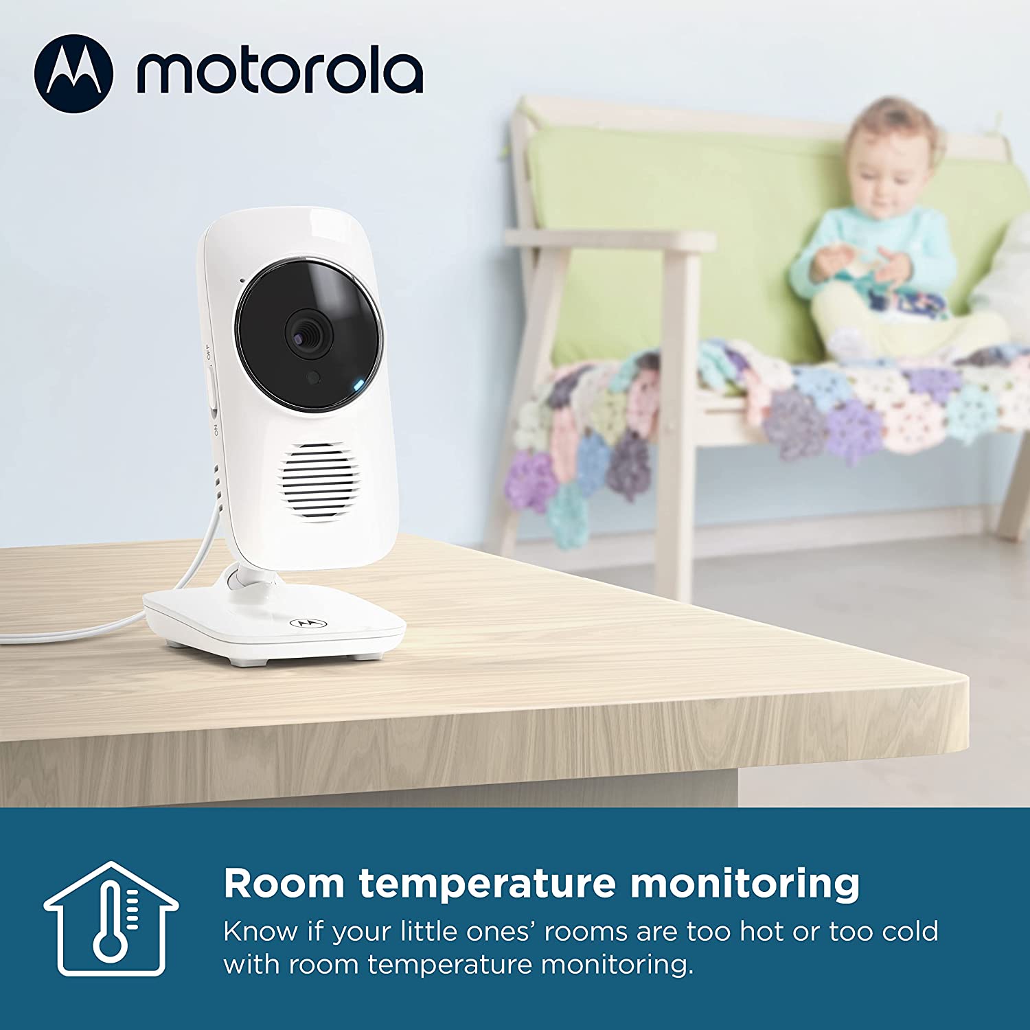 Motorola VM483 kamerás babaőrző - BBLOVE | Bababolt és webshop